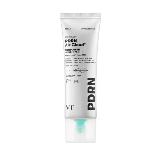 Viegls saules aizsargkrēms ar PDRN VT Cosmetics PDRN Air Cloud Sunscreen